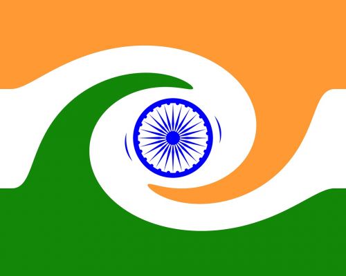 india flag twirl indian flag flag