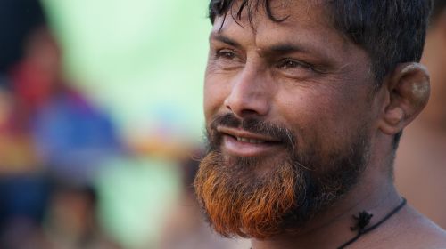 indian man beard