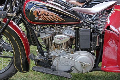 indian  motorcycle  motor