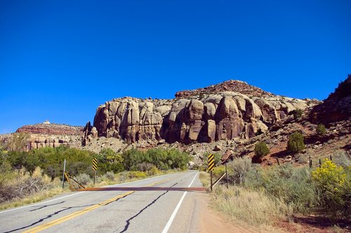 indian creek canyon  desert  sandstone