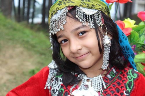 indian girl little girl traditional