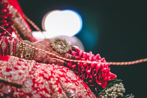 indian wedding  bride  marriage