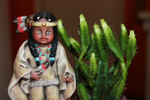 indians girl figure