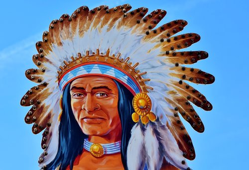 indians  chief  feather