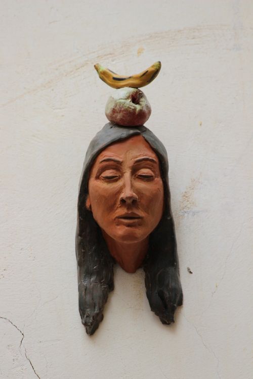 indians head bust