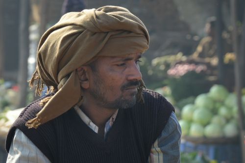 indians turban portrait