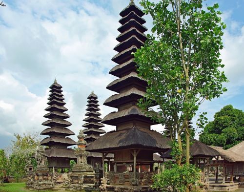 indonesia bali taman temple ayun