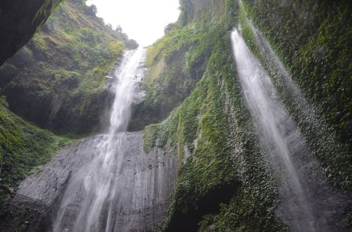 indonesia waterfall nature