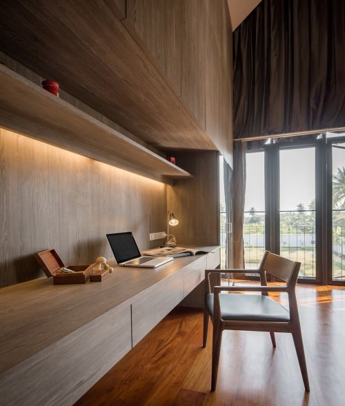 indoor study villa