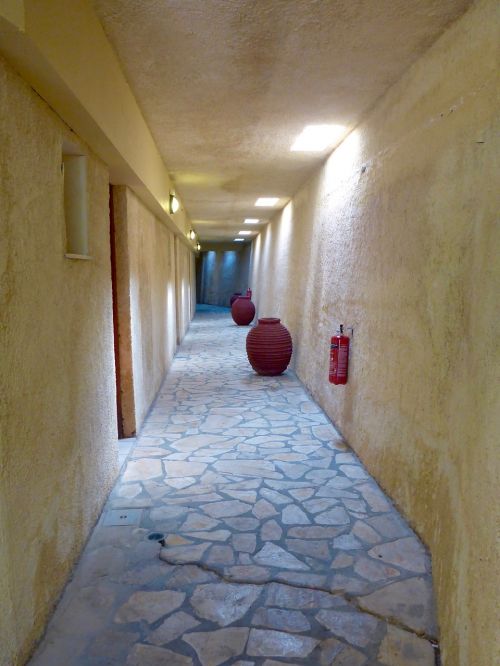 indoor corridor empty