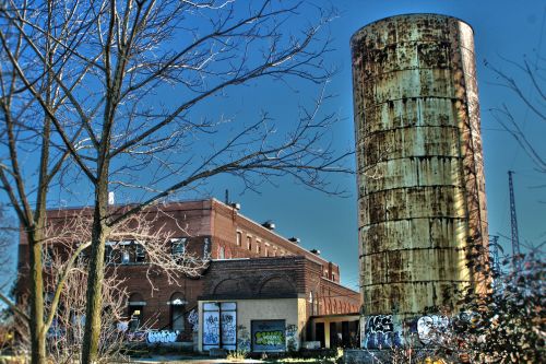 Industrial Building And Tower