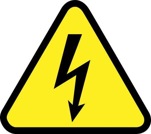 industrial safety electric danger