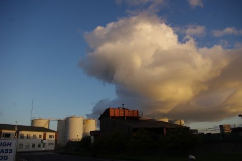 industry sky cloud