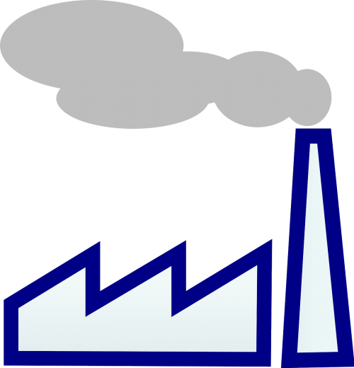 industry smoke silhouette