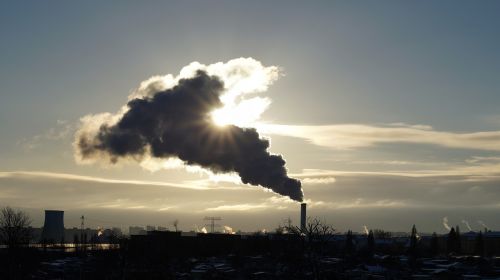 industry smog contaminated