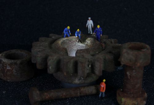 industry mechanics miniature figures