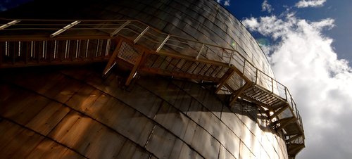 industry  stairs  tank