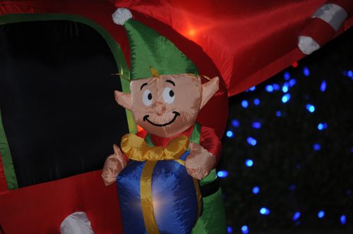 Inflatable Elf Decoration