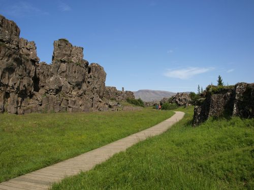 þingvellir iceland landscape