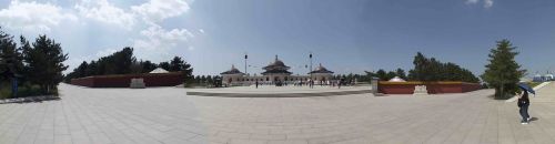 inner mongolia genghis khan mausoleum