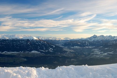 innsbruck mountains snow