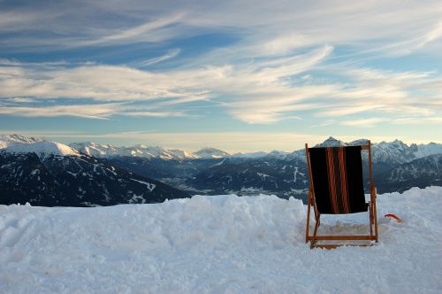 innsbruck mountains snow