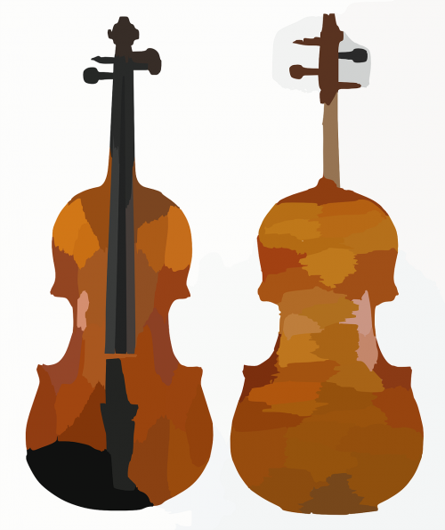 instrument blurred fiddles
