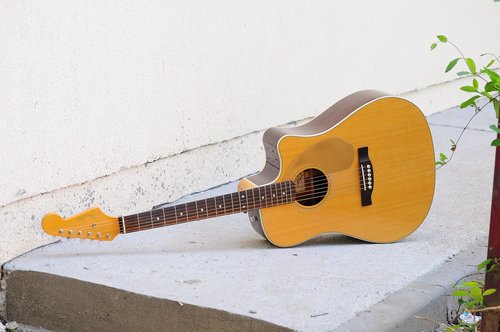 instrument  wood  guitar