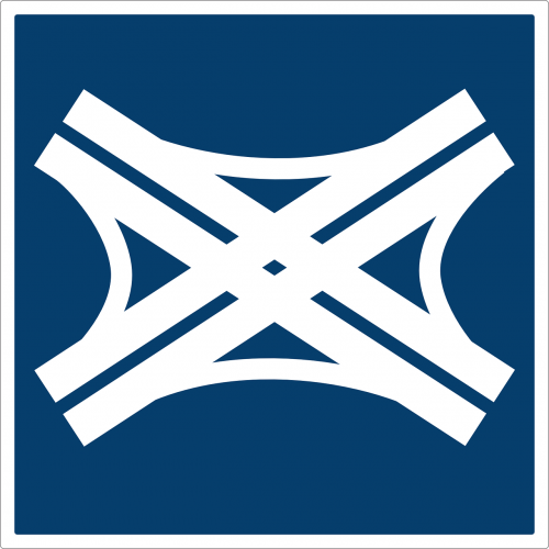 interchange shield traffic sign