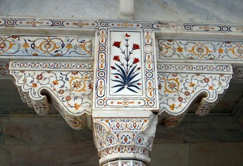interior marble inlay precious stones inlaid