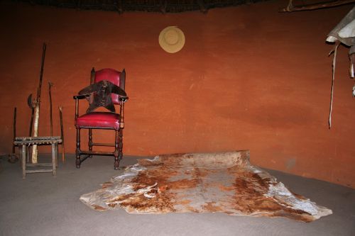 Interior Of Basotho Dwelling