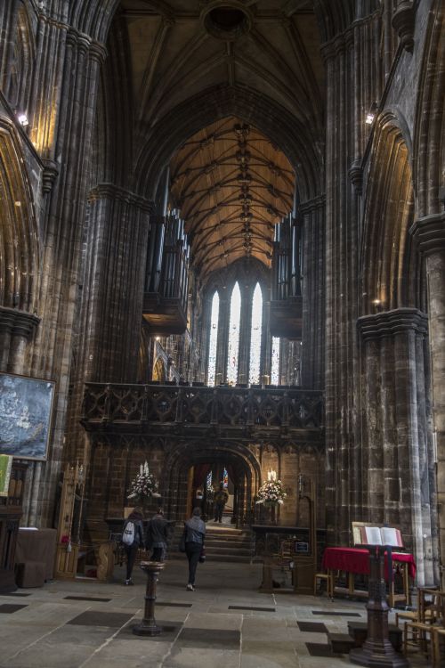 Interior Of The Glasgow Cathedral