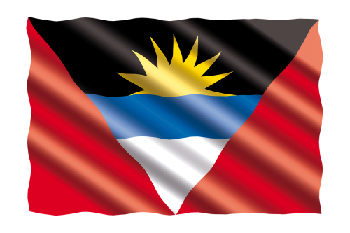 international flag antigua-and-barbuda