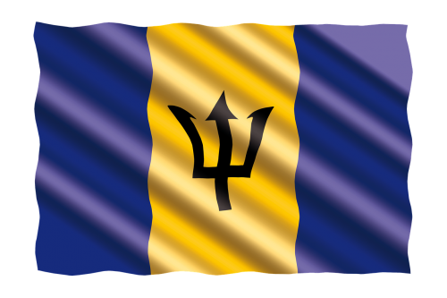 international flag barbados