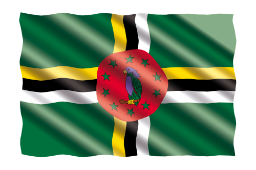 international flag dominica