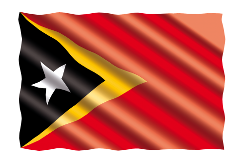 international flag east timor