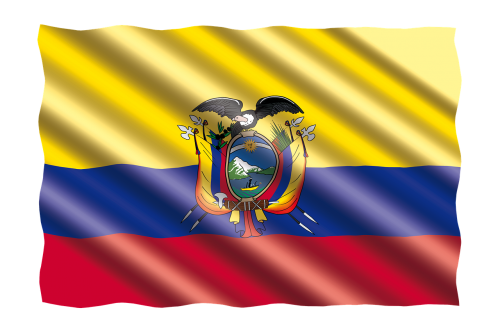 international flag ecuador