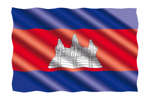 international flag cambodia