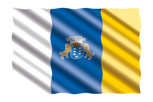 international flag canary islands