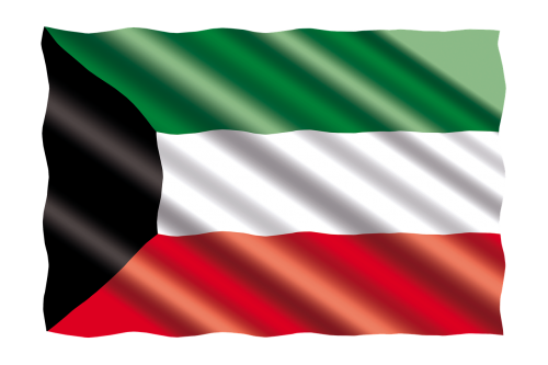 international flag kuwait