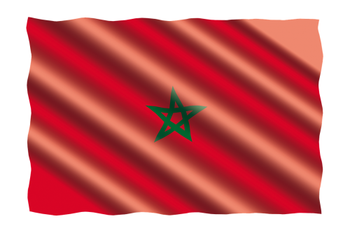 international flag morocco