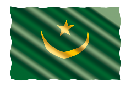international flag mauritania
