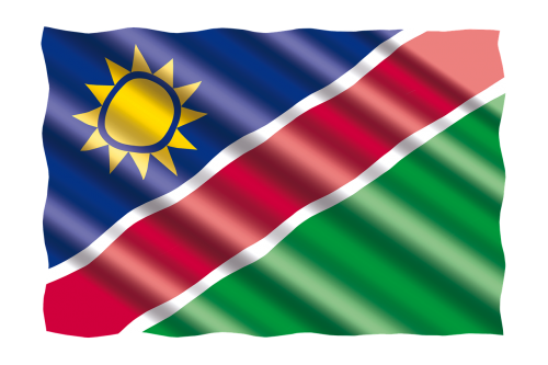 international flag namibia