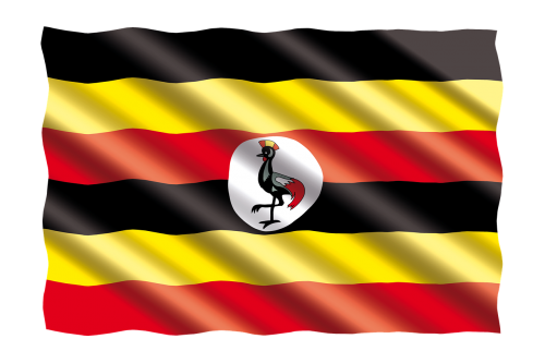 international flag uganda