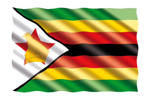 international flag zimbabwe