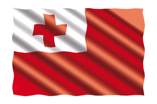 international flag tonga