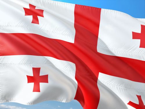 international flag georgia