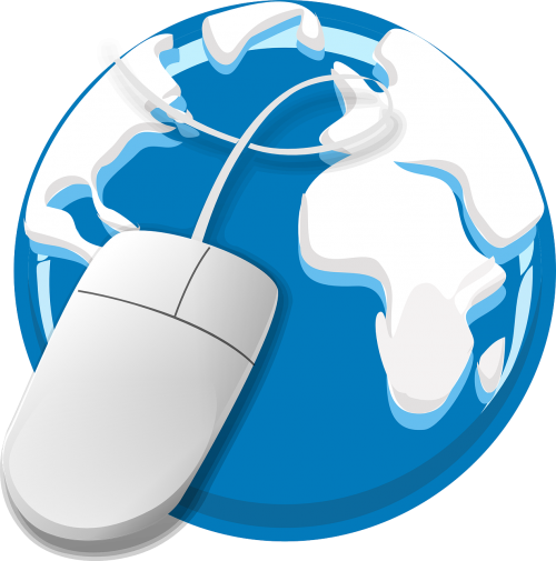 internet web globe