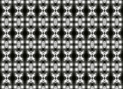 Intersecting Black &amp; White Pattern