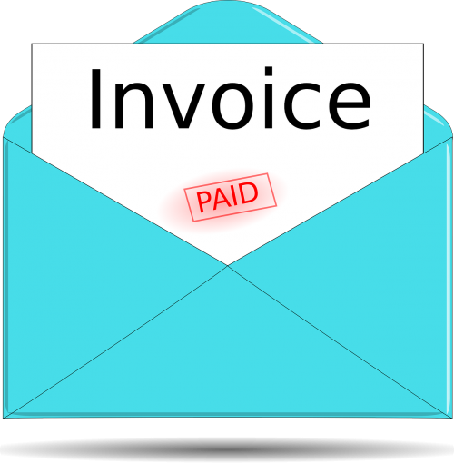 invoice bill envelope